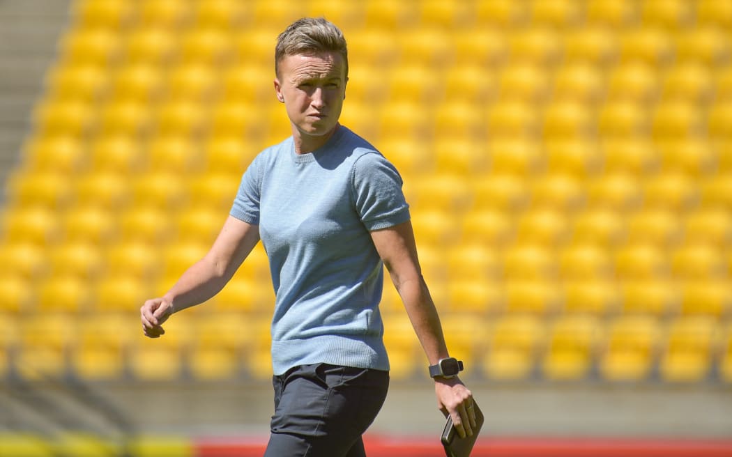 Wellington Phoenix FC women's coach Bev Priestman