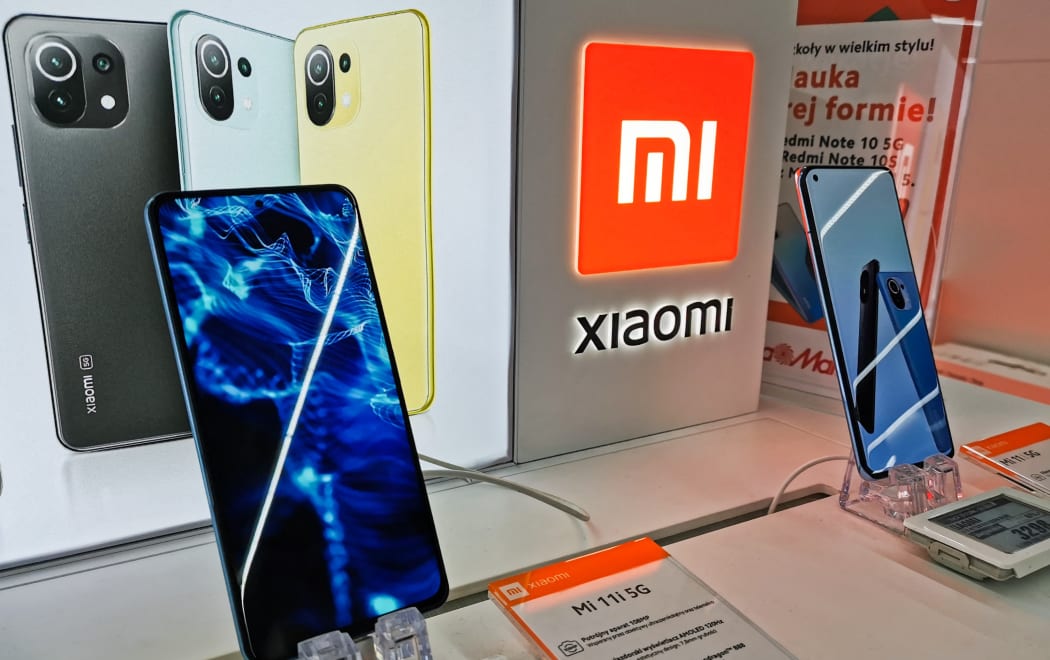 Xiaomi smartphone is photographed in a store in Krakow, Poland on August 26, 2021.  (Photo by Beata Zawrzel/NurPhoto) (Photo by Beata Zawrzel / NurPhoto / NurPhoto via AFP)
