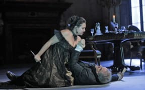 Scene from Tosca at Metropolitan Opera