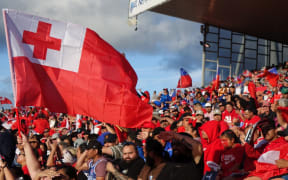 Fans of the teams at Waikato Stadium.