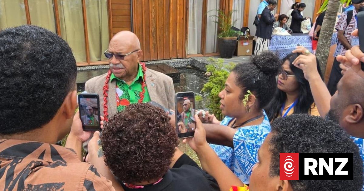 'Not set a date': Rabuka says Fiji election timing depends on constitutional reform