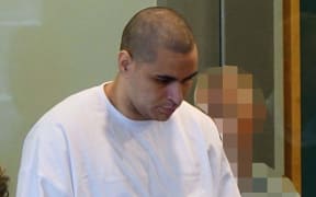 Turiarangi Tai, on trial in the High Court in Auckland for the murder of Chozyn Koroheke.