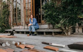 Kate Newby on residency at Fogo Island, 2013