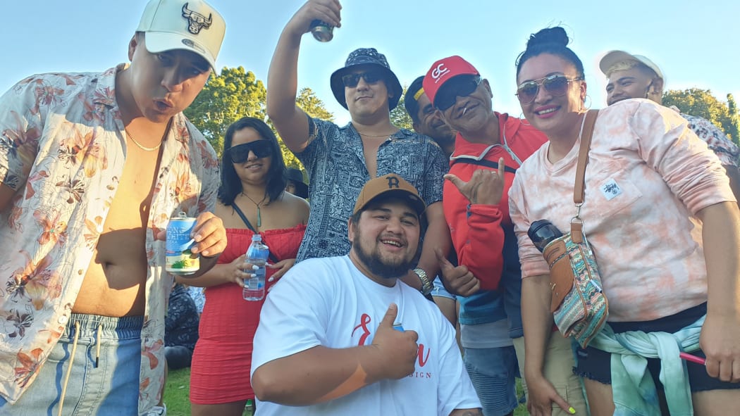 Six60 fans in New Plymouth.