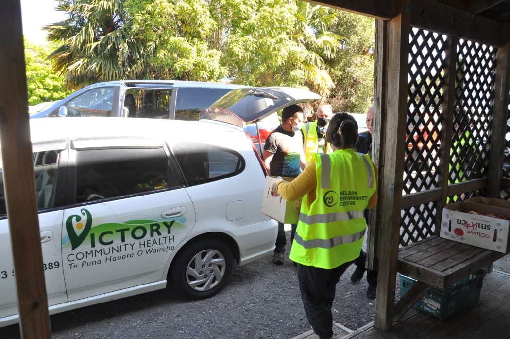 Food that would have otherwise gone to waste has been saved by Kai Rescue and has been distributed to charitable organisations like the Victory Community Centre in Nelson.