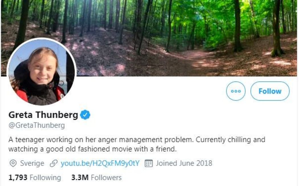 Greta Thunberg Twitter