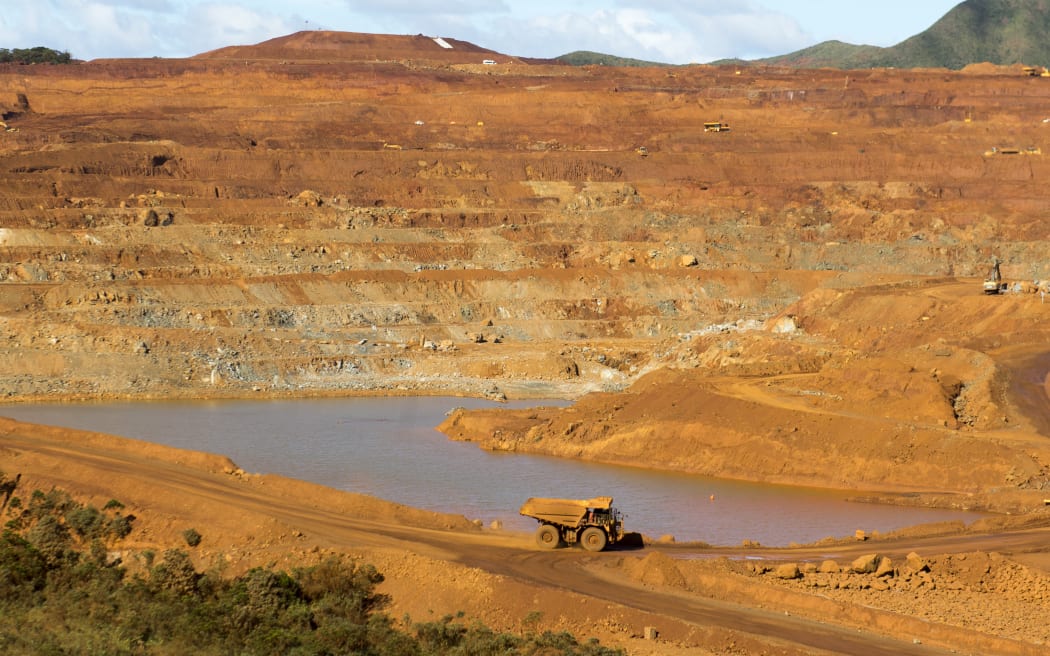 Nickel mine in New Caledonia