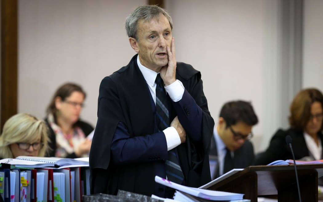 Crown lawyer, Prof Paul Rishworth.