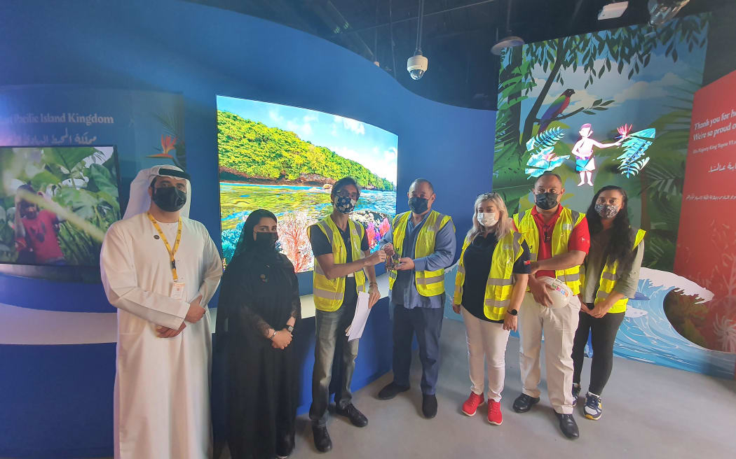 Tonga Pavilion at the Dubai Expo2020 in October officially handed over to Tonga.