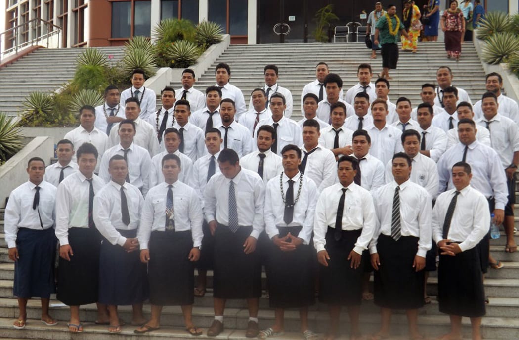 A group of seafarers from Samoa are heading to Europe to work.