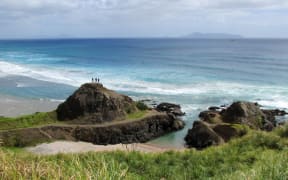 Te Arai Point beach north of Auckland.