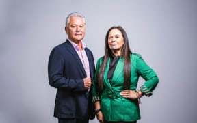 John Tamihere and Debbie NgarewaJohn
