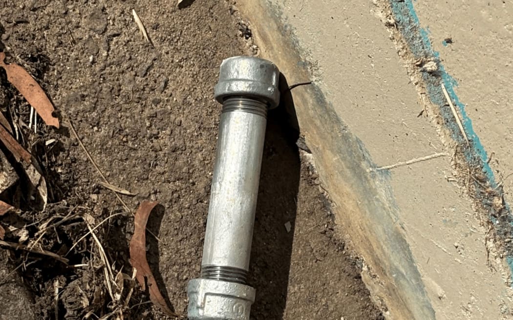 Police have released photos of pipe bombs as they urge Canberrans to report suspicious objects. (Supplied: ACT Policing)