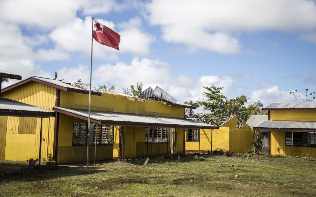 Damage at the FASI Government School.