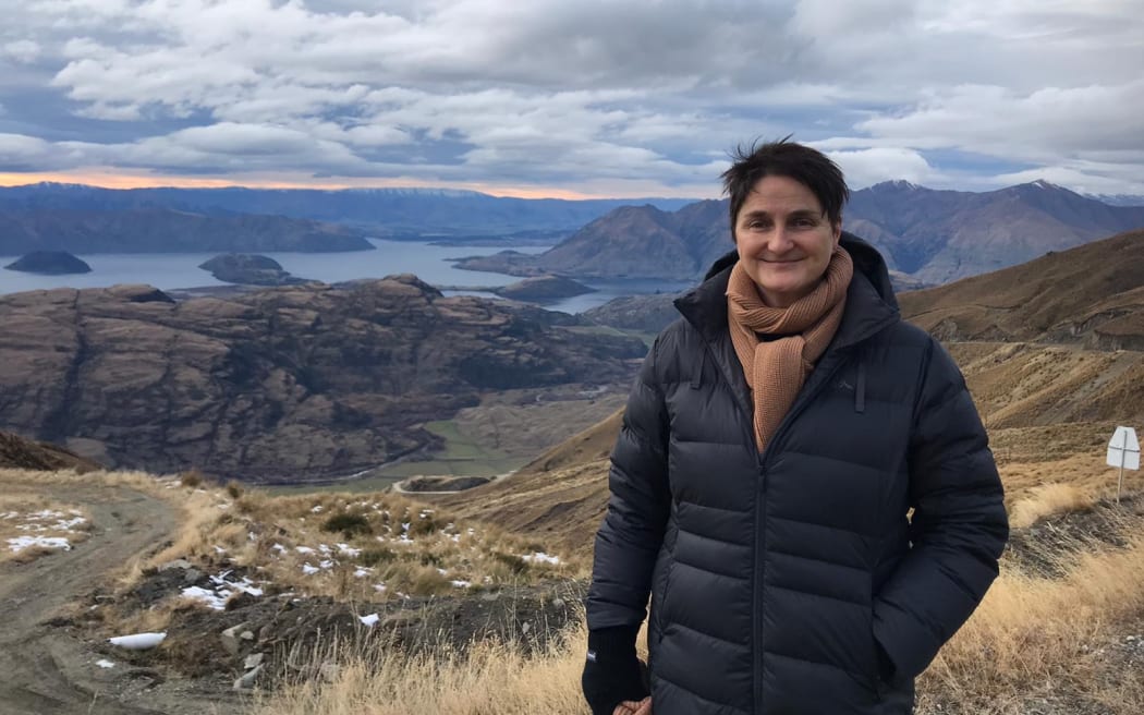 Hana O'Reagan at Treble Cone, Wānaka.