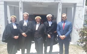 Lawyers, Felicity Graham, Stephen Lawrence, Mark Higgins, Neal Funnell, Christian Hearn