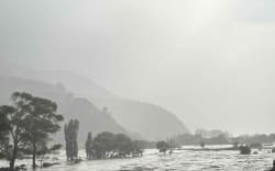Farms at the top end of the East Coast have been “smashed” by recent storms.