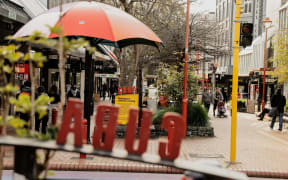 Cuba Street - Wellington in alert level 2 on 24 June 2021