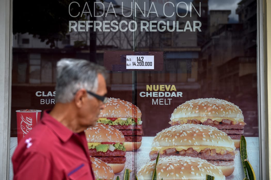 McDonalds closed down several of its restaurants in Venezuela. Venezuela's economy has collapsed into chaos under President Nicolas Maduro since 2013.