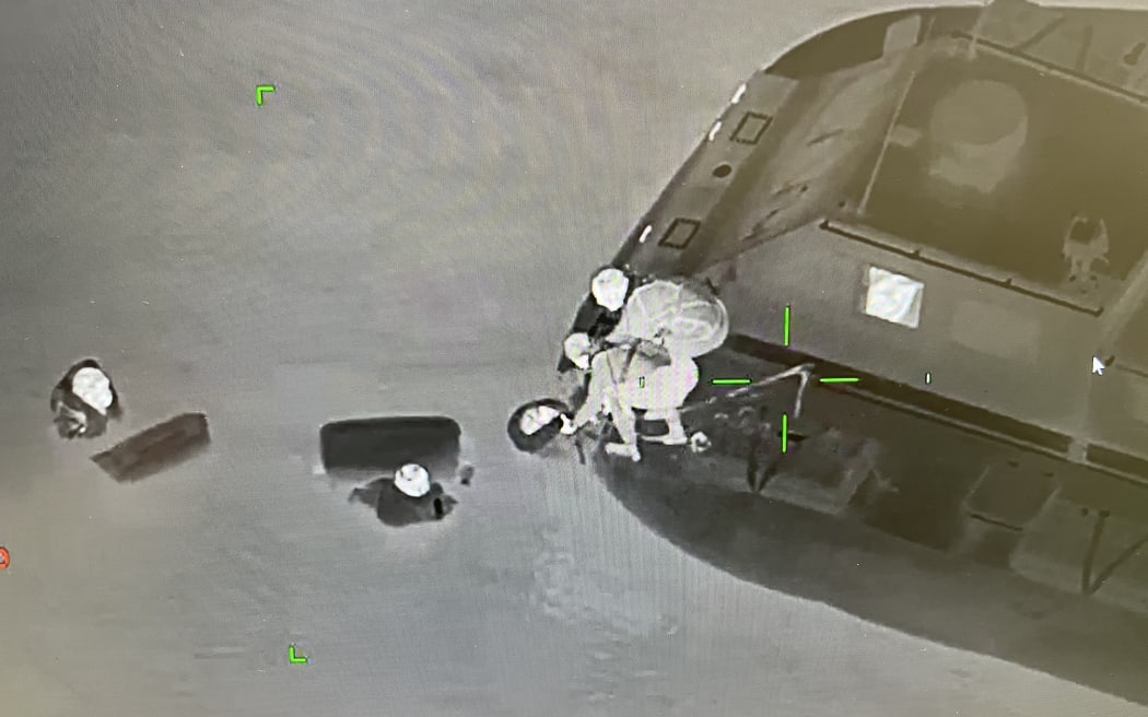 Police successfully coordinated a water rescue of three people in the Manukau Harbour on 26 December 2025 after their boat started taking on water.