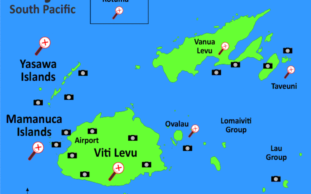 Rotuma is located about 650 kilometres northwest of Fiji's capital Suva.