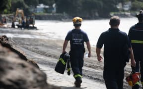 Manukau Heads Rescue - Auckland floods