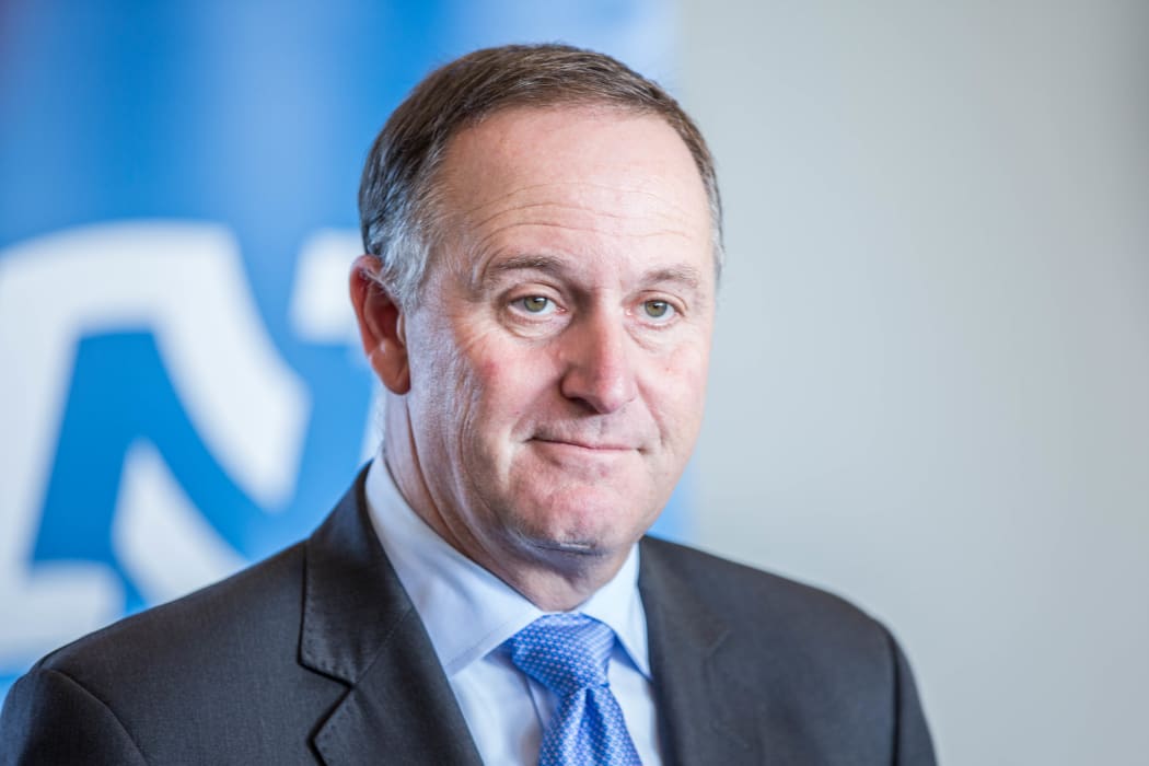 Prime Minister John Key speaks to media about the Panama Papers whistleblower on 7 May 2016.