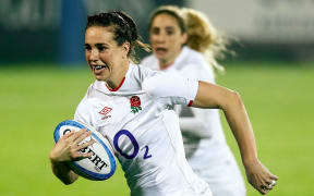 Women's Six Nations Championship Round 5, Stadio Sergio Lanfranchi, Parma, Italy 1/11/2020
Italy Women vs England Women
England's Emily Scarratt scores a try
Mandatory Credit ©INPHO/Matteo Ciambelli