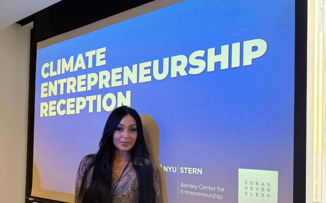 Aaria Rolleston recently attended the NYU Climate Entrepreneurship Academy.