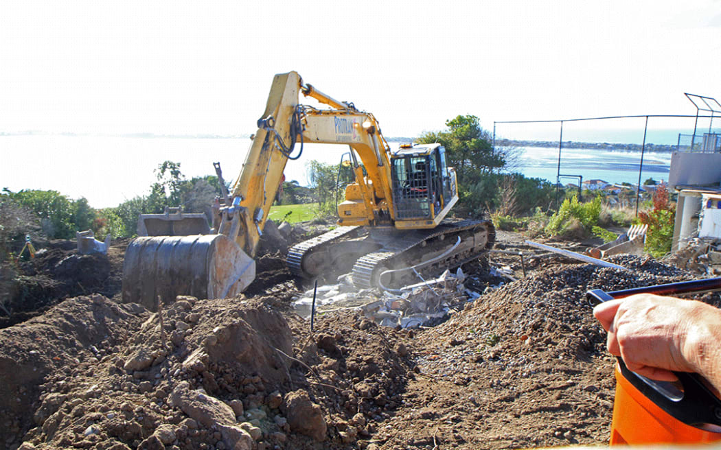 Remote-controlled diggers allow drivers to clear hazardous areas without putting themselves in danger.