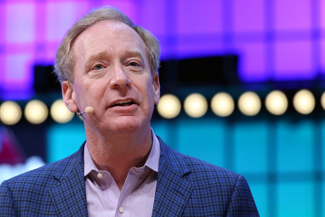 Microsoft Corporation President Brad Smith.