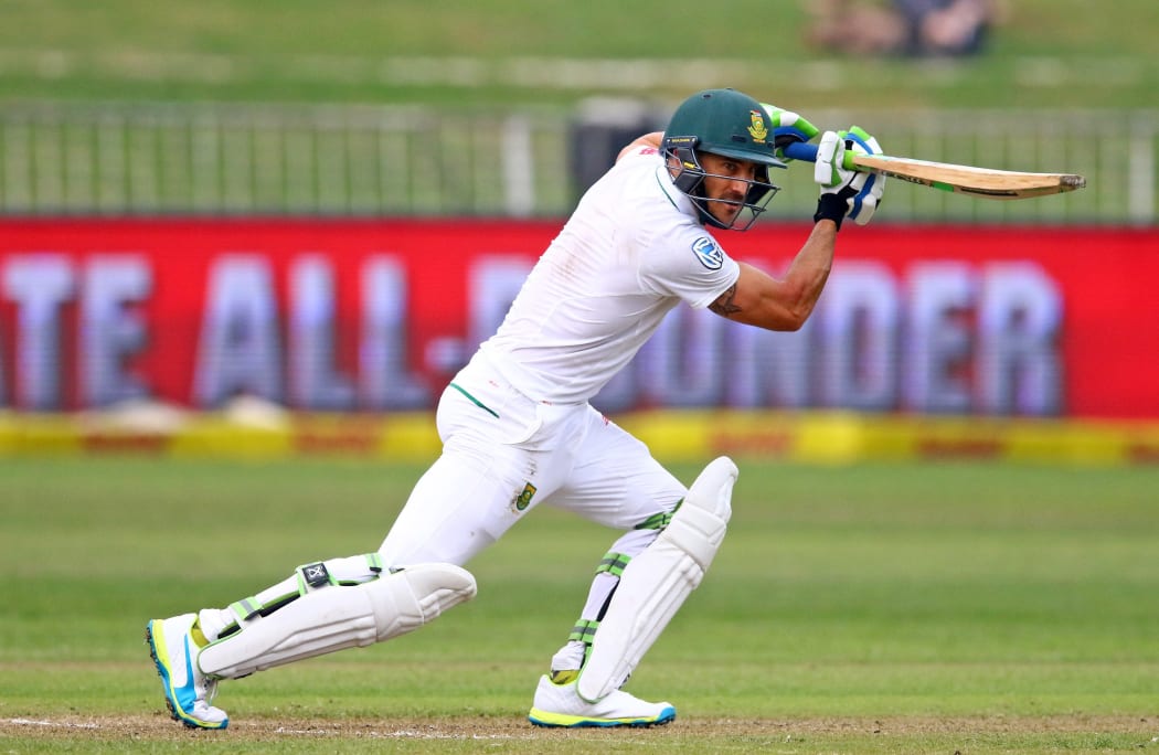 Stand-in South Africa captain Faf du Plessis