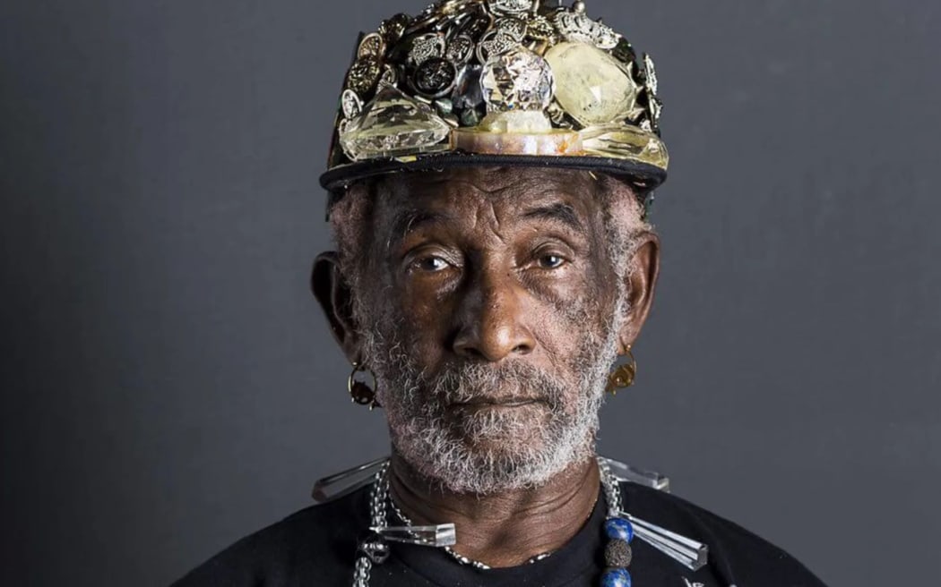Jamaican record producer, composer and singer Lee Scratch Perry