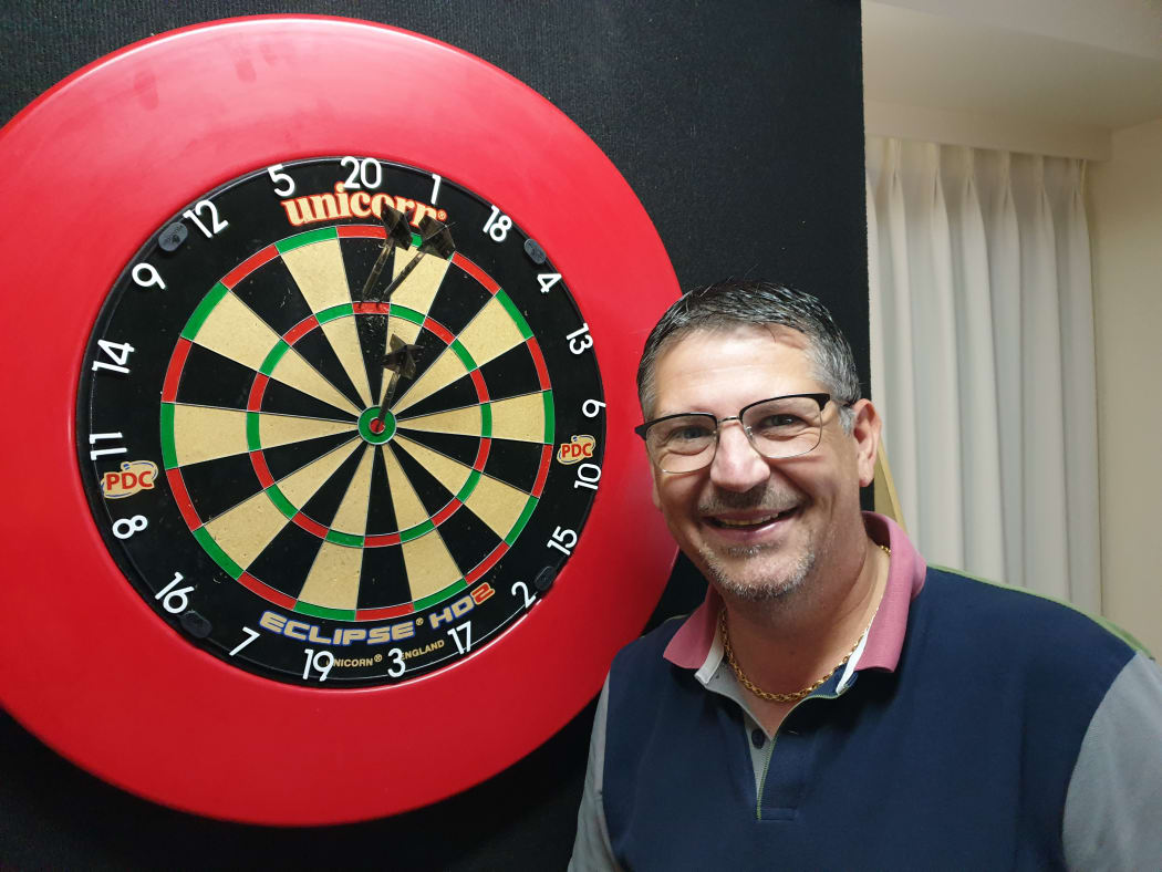 Gary Anderson will be competing on Friday.