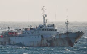 The Yongding was intercepted to the west of the Ross Sea.