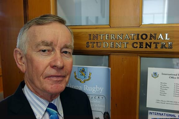 The international director at Mount Albert Grammar School, Evan Gray