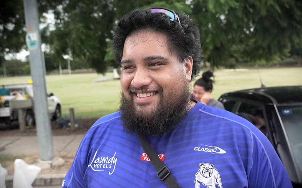 Goodna resident Ash Barton said he's never been through a cyclone.