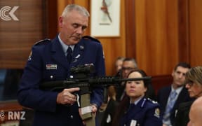 Police show MPs weapons that may soon be banned