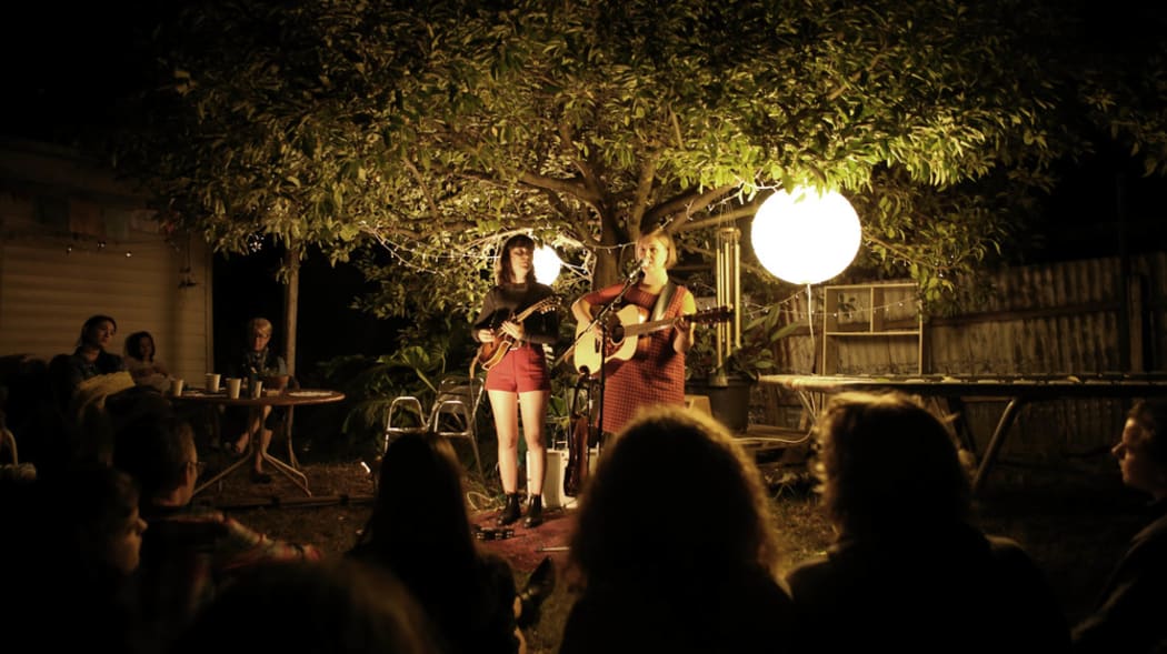 Parlour gigs in the backyard