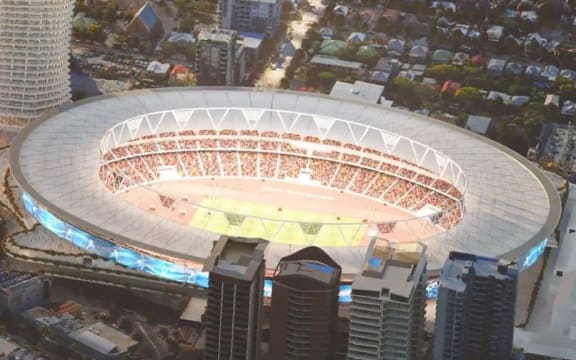 The Gabba is set for a major rebuild if Queensland hosts the 2032 Olympics.