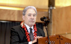 Winston Peters speaks at the Le Maota o Samoa in Mangere. 30 August 2024