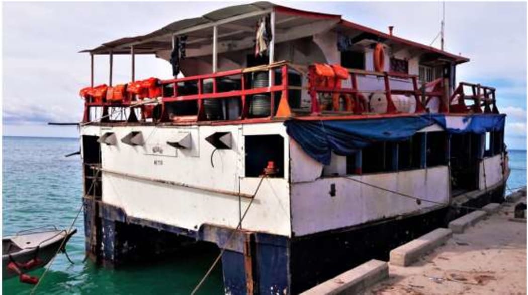 The MV Butiraoi was severely overloaded and structurally compromised when it sank in 2018, killing 95 people.