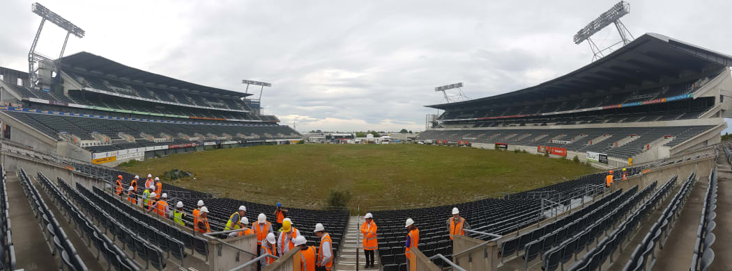 Lancaster Park in 2016.