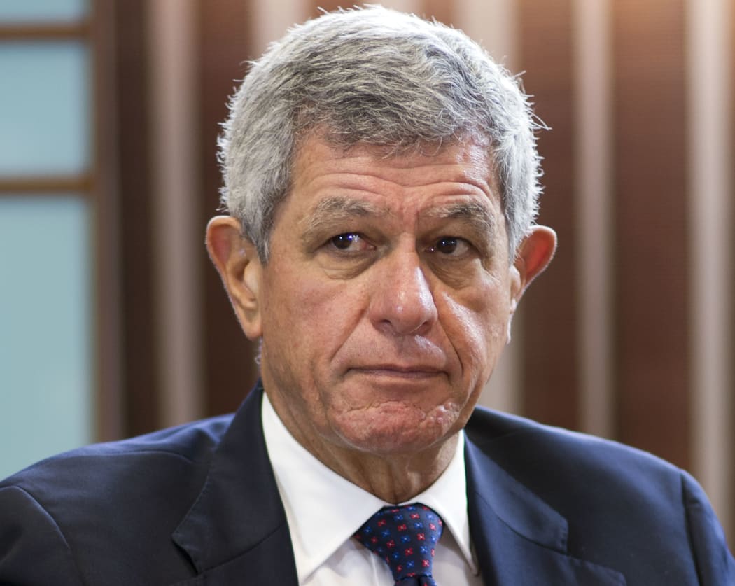 A leading anti-independence New Caledonian politician, Pierre Frogier.