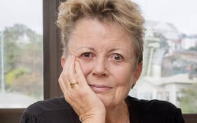 Head shot of a middle aged Pakeha woman.