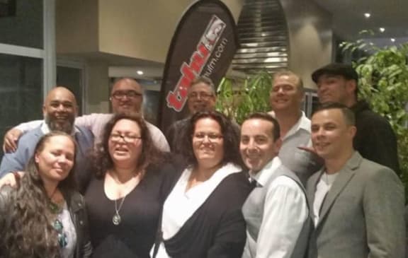 The Tahu FM crew at their 2016 reunion.