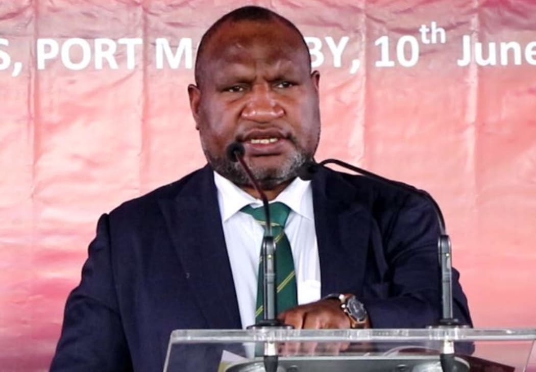 Papua New Guinea's Prime Minister James Marape.