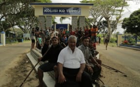 Saia Mafele'o during one of his visits to Tonga.
