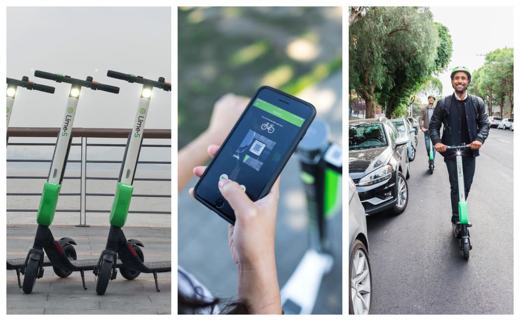 Lime e-scooters