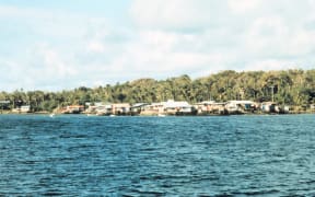 Colonia, the Capital of the state of Yap.
